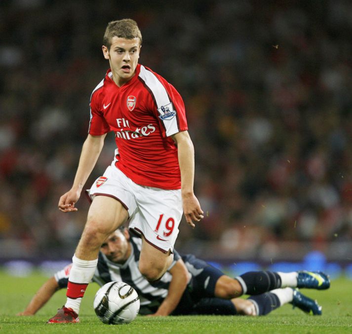 Jack Wilshiregerði garðinn frægan með Arsenal á tíu ára tímabili frá árinu 2008 til 2018.