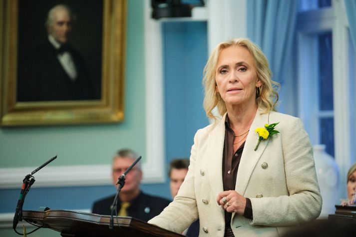 Þorgerður Katrín Gunnarsdóttir utanríkisráðherra Íslands.