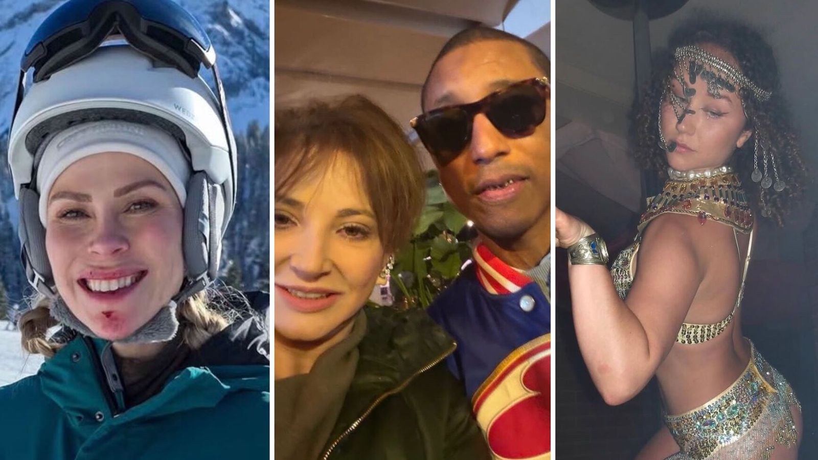 Stjörnulífið: Dorrit og Pharrell Williams í fíling
