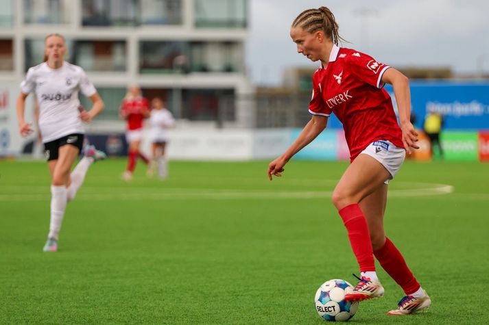 Ragnheiður Þórunn Jónsdóttir var með mark og stoðsendingu í kvöld.