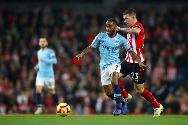 Úr leik Manchester City og Southampton í ensku úrvalsdeildinni á dögunum.