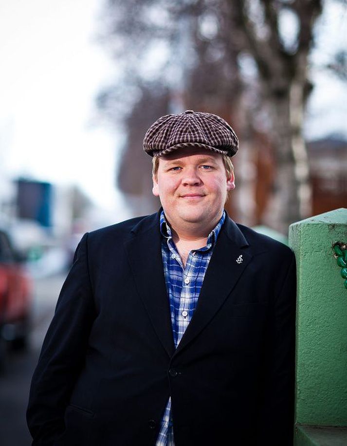 Hannes Óli nær að túlka forsætisráðherra með miklum sóma.