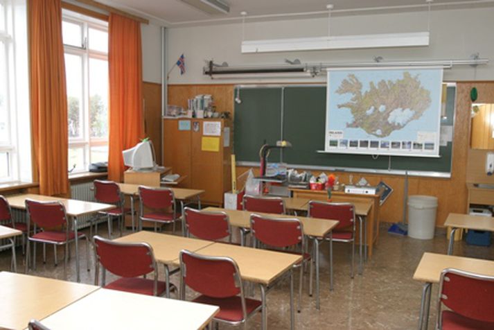 Skólastofa. Mynd/ GVA.