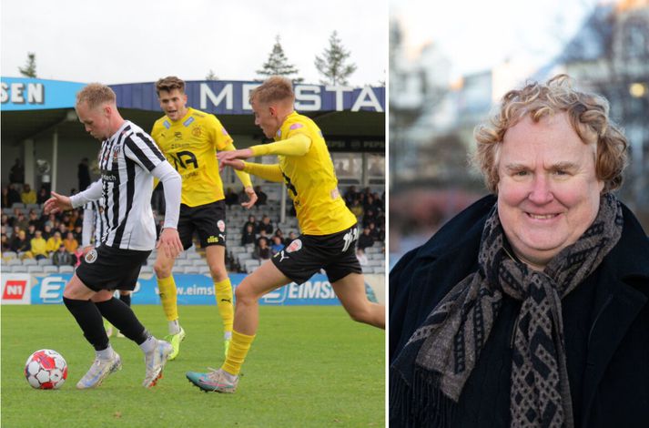 KR sækir ÍA heim annað kvöld og þurfa að fara lengri leiðina heim. Egill Helga kallar eftir því að Akraborgin mæti aftur.