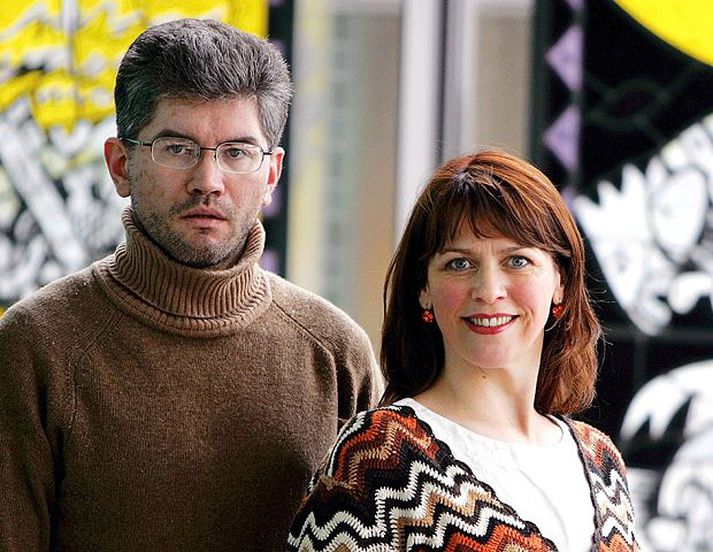 Andrej Hovrin píanóleikari og Auður Gunnarsdóttir sópransöngkona Flytja tónlist um bjartar nætur.