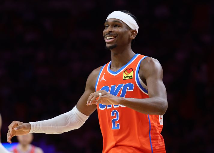Shai Gilgeous-Alexander var með tölfræði sem hefur ekki sést síðan Michael Jordan spilaði í NBA.
