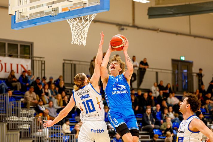 Hilmar Smári var með 26 stig fyrir Stjörnuna í kvöld.