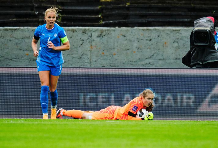 Glódís Perla Viggósdóttir er næstleikjahæsta landsliðskona Íslands frá upphafi.