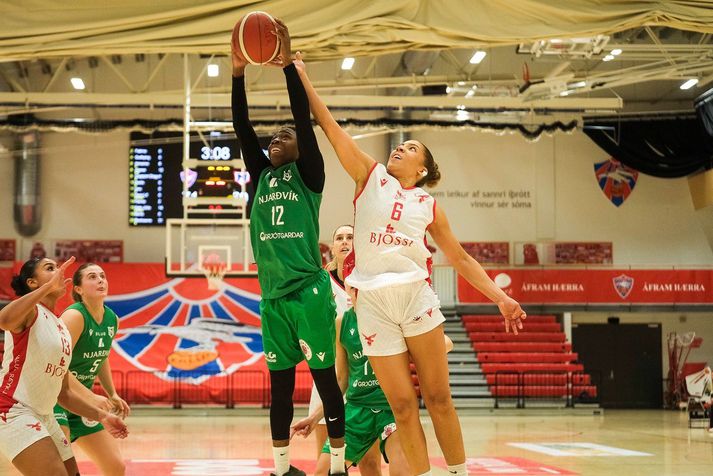 Brittany Dinkins skoraði 34 stig í kvöld