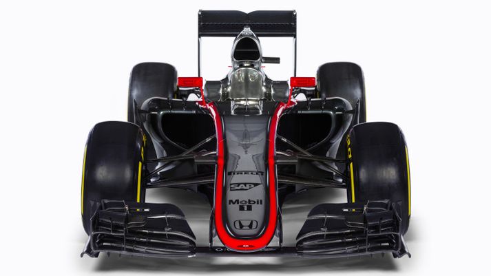 Formúlu 1 keppnisbíll McLaren.