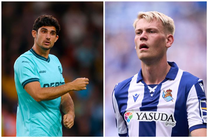 Goncalo Guedes mun veita Orra Steini samkeppni um framherjastöðuna.