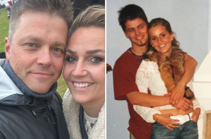 Guðrún Árný og Sveinbjörn Enoksson hafa verið saman í 25 ár og verið gift í þrettán.