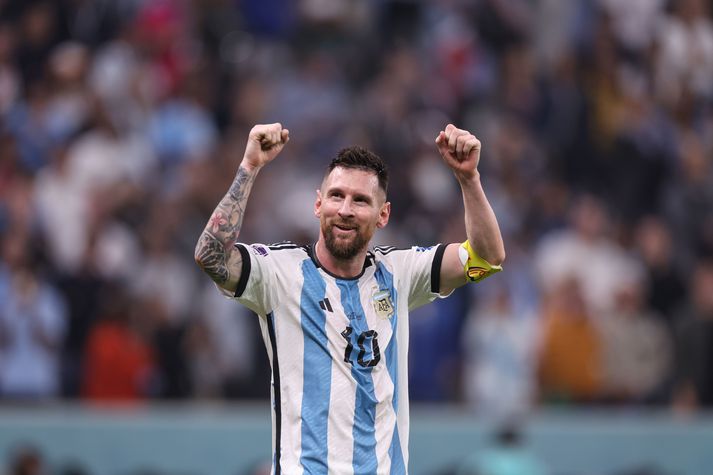 Lionel Messi hefur skorað fleiri mörk en nokkur Argentínumaður á lokamóti HM.