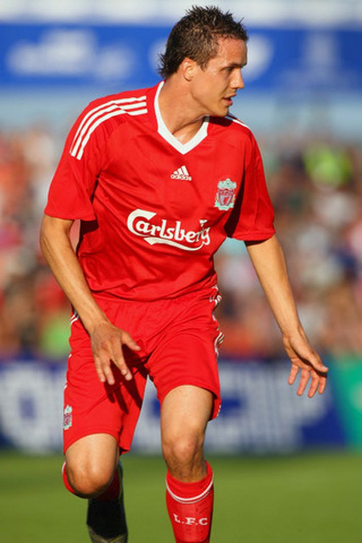 Philipp Degen, leikmaður Liverpool.