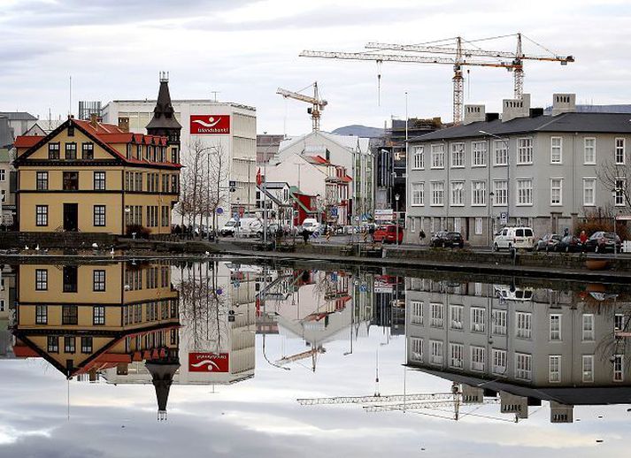 Það hefur verið kalt í Reykjavík í vor.