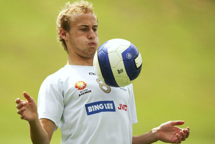 Ruben Zadkovich á æfingu hjá Sydney FC.