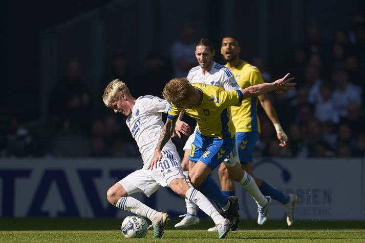 Hákon Arnar Haraldsson var í byrjunarliði FCK í dag.