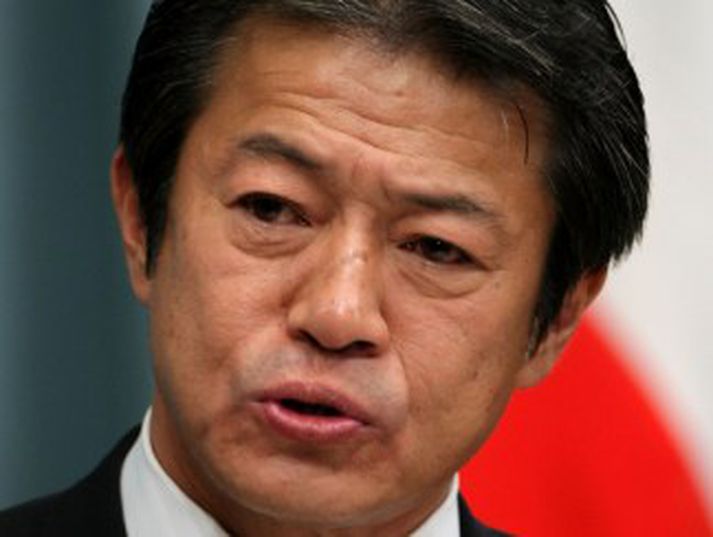 Shoichi Nakagawa fyrrverandi fjármálaráðherra Japans.