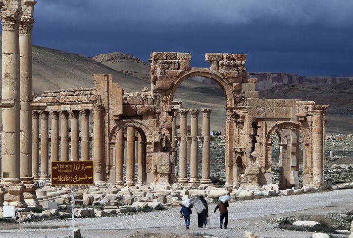 Palmyra var reist á fyrstu eða annarri öld.