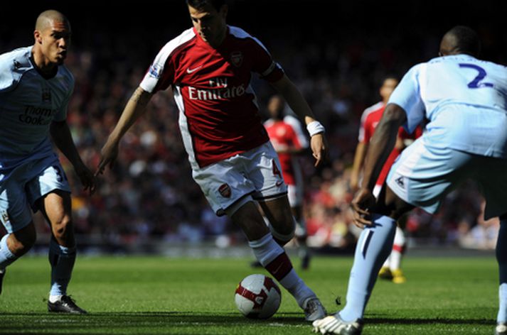 Cesc Fabregas, fyrirliði Arsenal.