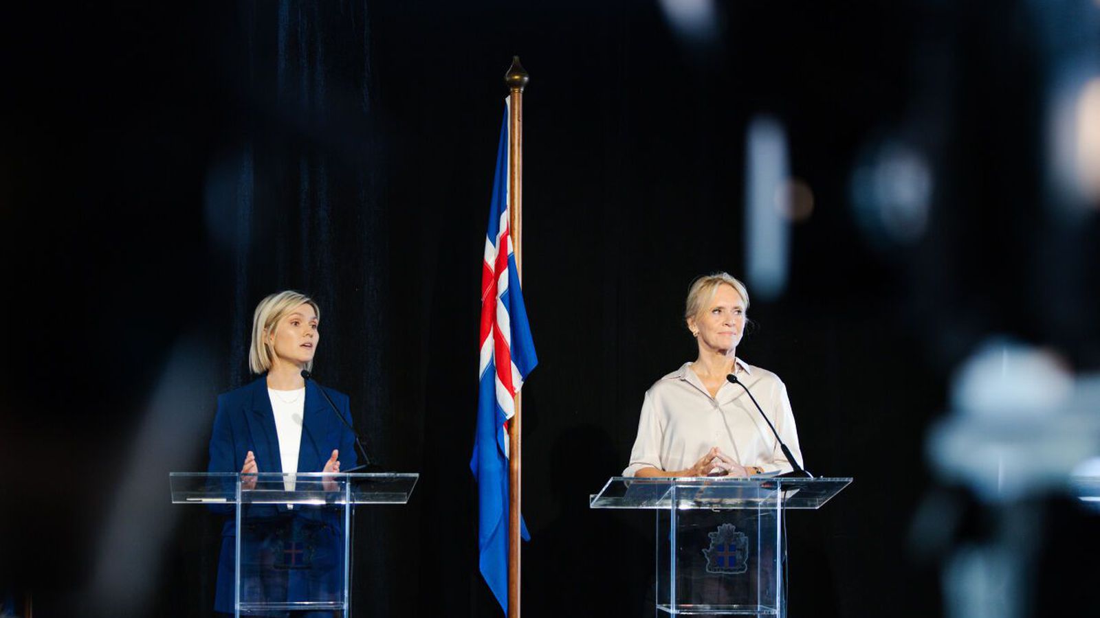 Krist­rún og Þor­gerður sækja ekki Hring­borð norðurslóða