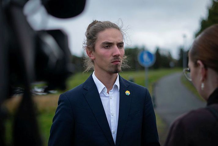 Finnur Ricart Andrason er formaður Ungra umhverfissinna.