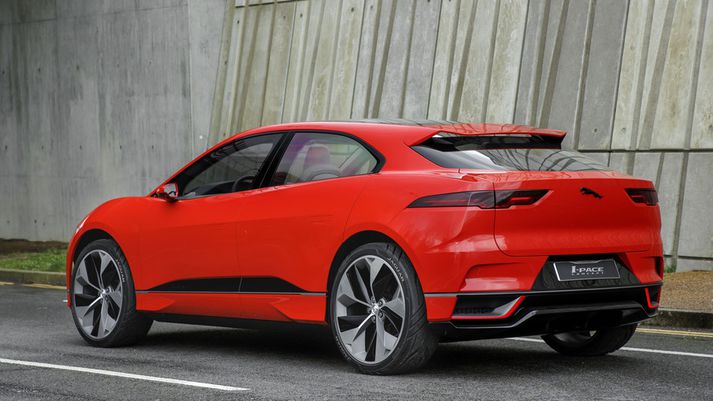 Jaguar I-Pace er fríður sýnum.