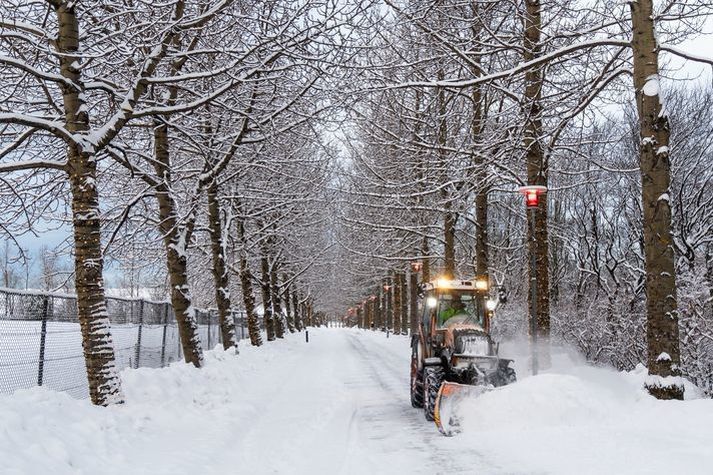 Frost verður á bilinu núll til sjö stig.