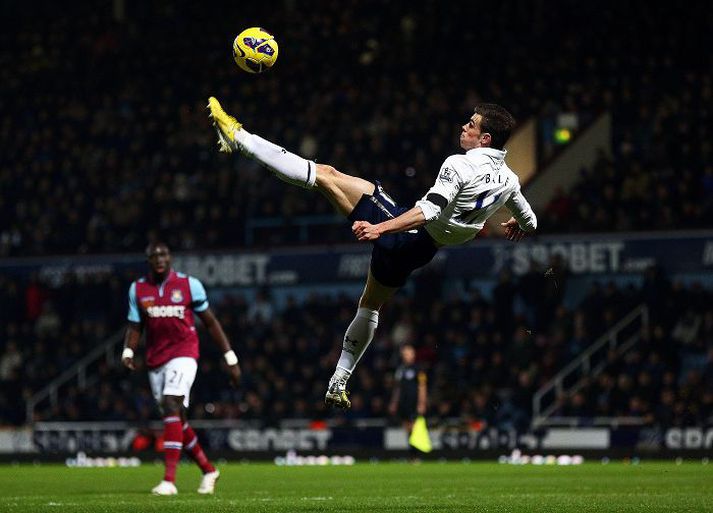 Bale í leik með Tottenham.