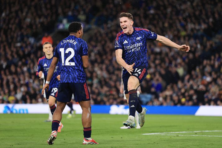 Viktor Gyökeres skoraði langþráð deildarmark í dag.