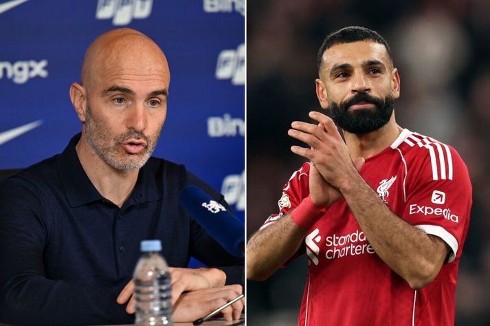 Enzo Maresca, knattspyrnustjóri Chelsea og Mohamed Salah, leikmaður Liverpool hafa báðir þyrlað upp ryki með ummælum sínum undanfarna daga.