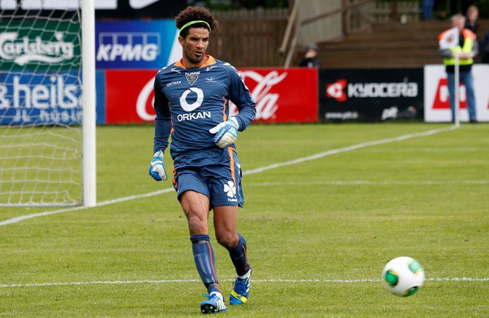 David James, markvörður ÍBV.