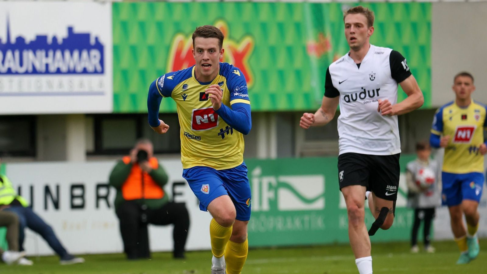 Sveinn Margeir með KA í allt sumar