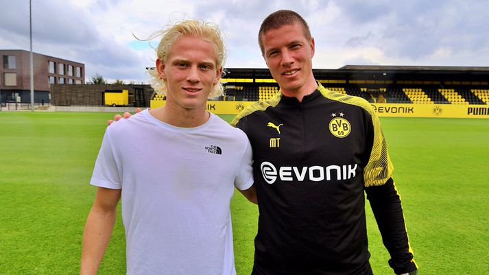 Kolbeinn Finnsson er farinn til Dortmund.