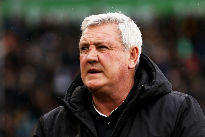 Steve Bruce er ekki vinsæll hjá stuðningsmönnum Newcastle United.