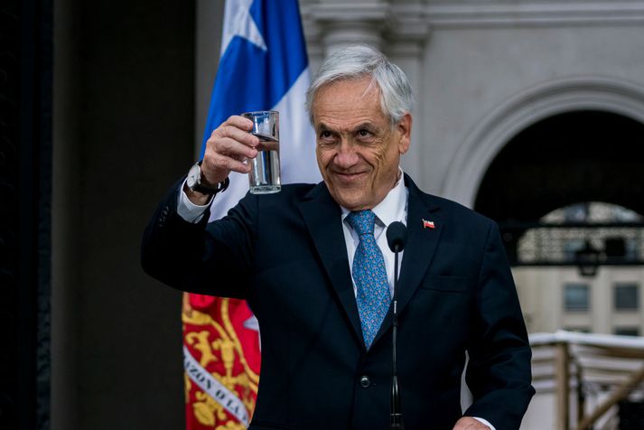 Öll spjót standa á Sebastian Piñera, forseta Chile