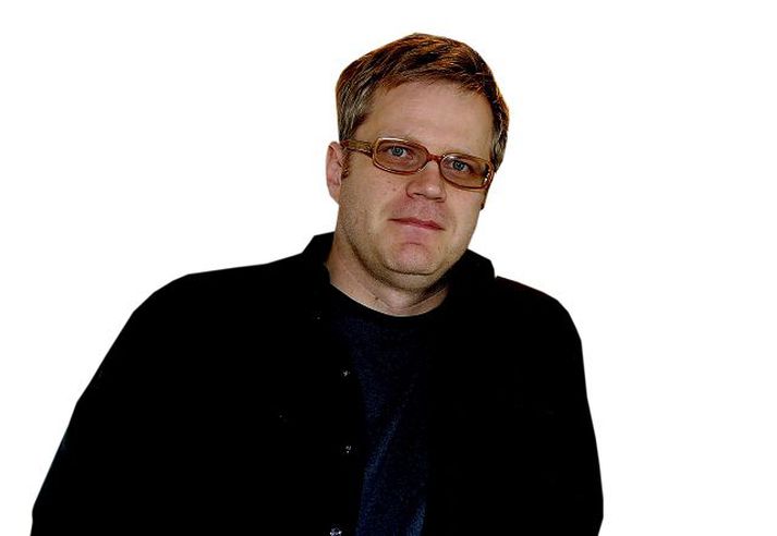Þorsteinn Guðmundsson lék á móti breska grínistanum í auglýsingu Kaupþings sem vakið hefur mikla athygli