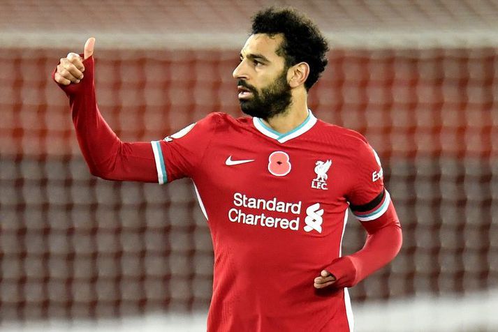 Mohamed Salah er markahæsti leikmaður Liverpool á leiktíðinni til þessa.