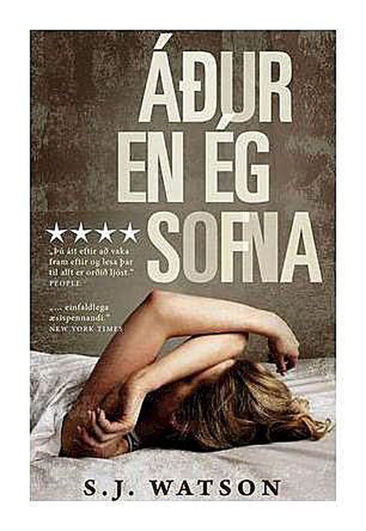 Áður en ég sofna eftir S.J. Watson.