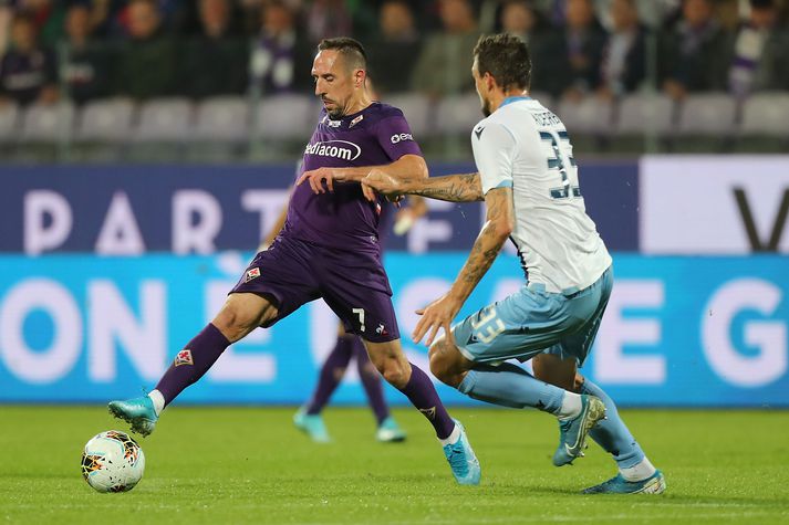 Ribéry í leiknum í gær.