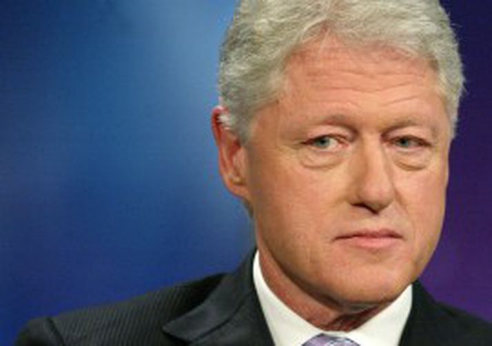 Bill Clinton hefur gaman að því að setjast niður fyrir framan sjónvarpið