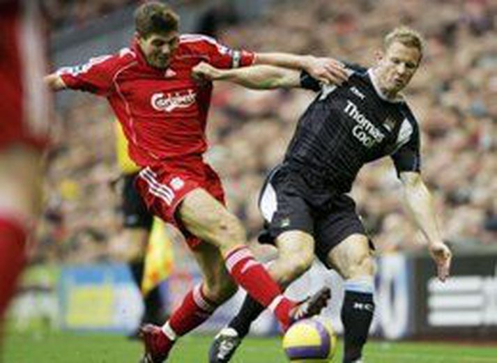 Frá leik í ensku knattspyrnunni. Leikmennirnir á myndinni tengjast ekki fréttinni.