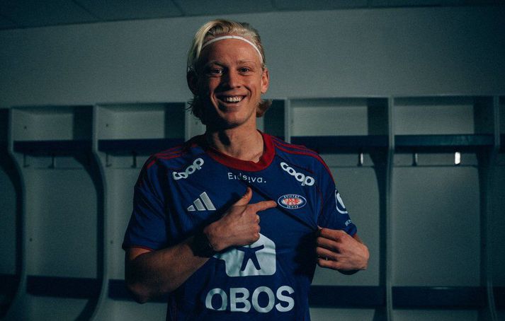 Kolbeinn Birgir Finnsson er ánægður með að vera kominn í norska fótboltann.