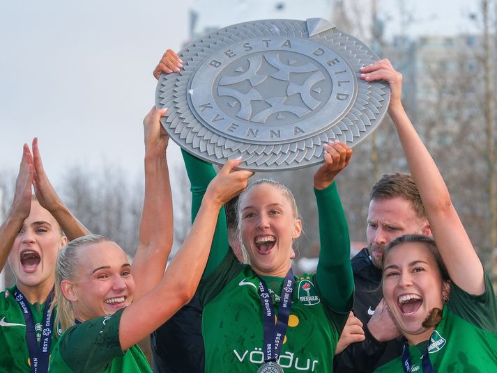 Birta Georgsdóttir var næstmarkahæst í Bestu deild kvenna í sumar.