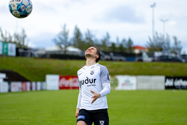 Jónatan Ingi Jónsson og félagar í FH ættu að þekkja orðið Keflavíkurliðið nokkuð vel eftir að liðin mætast tvisvar sinnum í sömu vikunni í næsta mánuði.