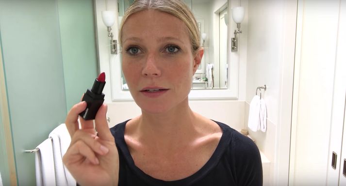 Gwyneth notar aðeins náttúrulegar vörur.