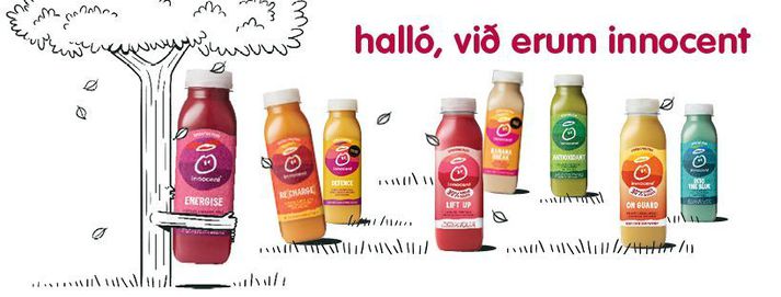 innocent smoothies eru stútfullir af vítamínum og trefjum.