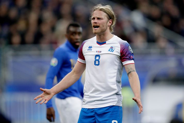 Birkir Bjarnason er fastamaður í íslenska landsliðinu þrátt fyrir fáar mínútur.