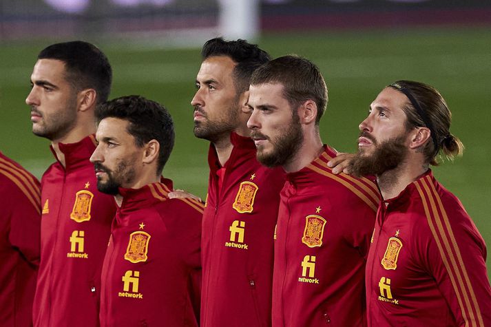 David De Gea er ekki í náðinni hjá Luis Enrique, landsliðsþjálfara Spánar.
