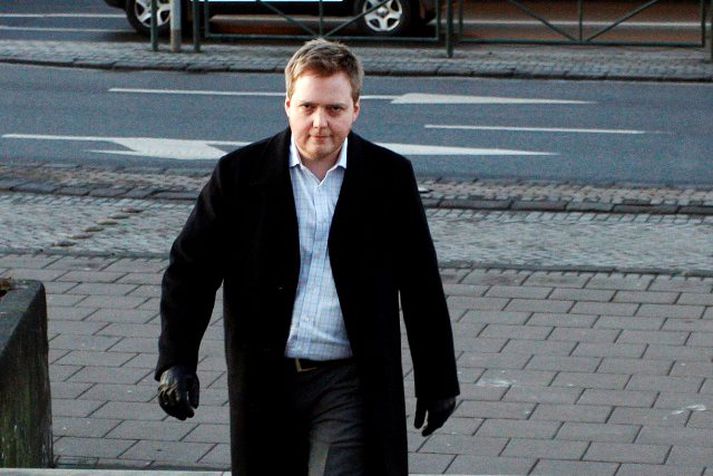 Sigmundur Davíð Gunnlaugsson.